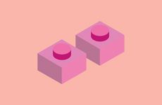 a designer's image of lego block boobs, graphic design - HeadStuff.org