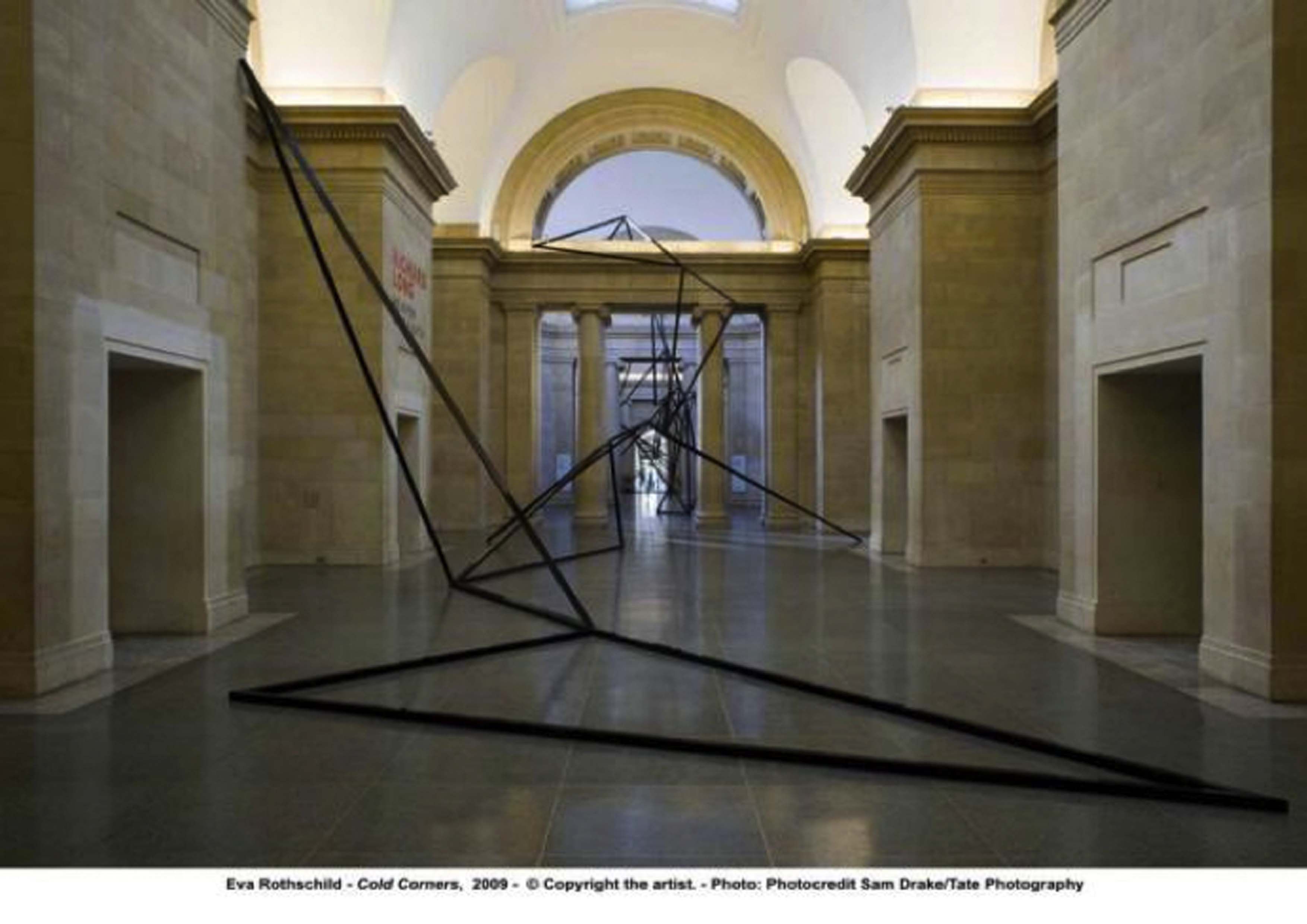 Eva Rothschild, Cold Corners, Tate Britain, Installation Shot, 2009