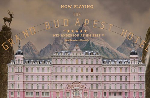 Poster for The Grand Budapest Hotel by Wes Anderson - HeadStuff.org