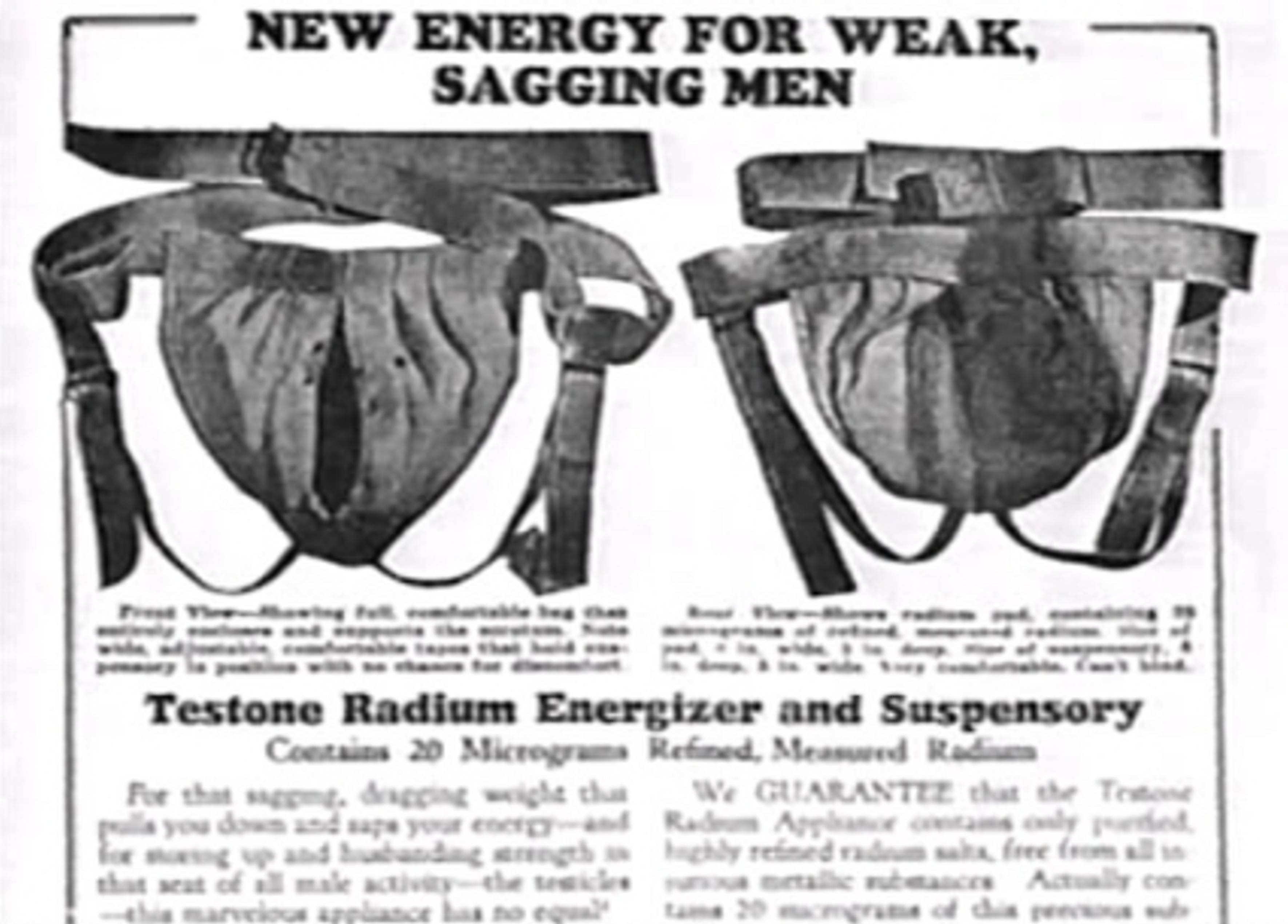 Radium Testicle Support, Marie Curie, Radioactive, radium - HeadStuff.org