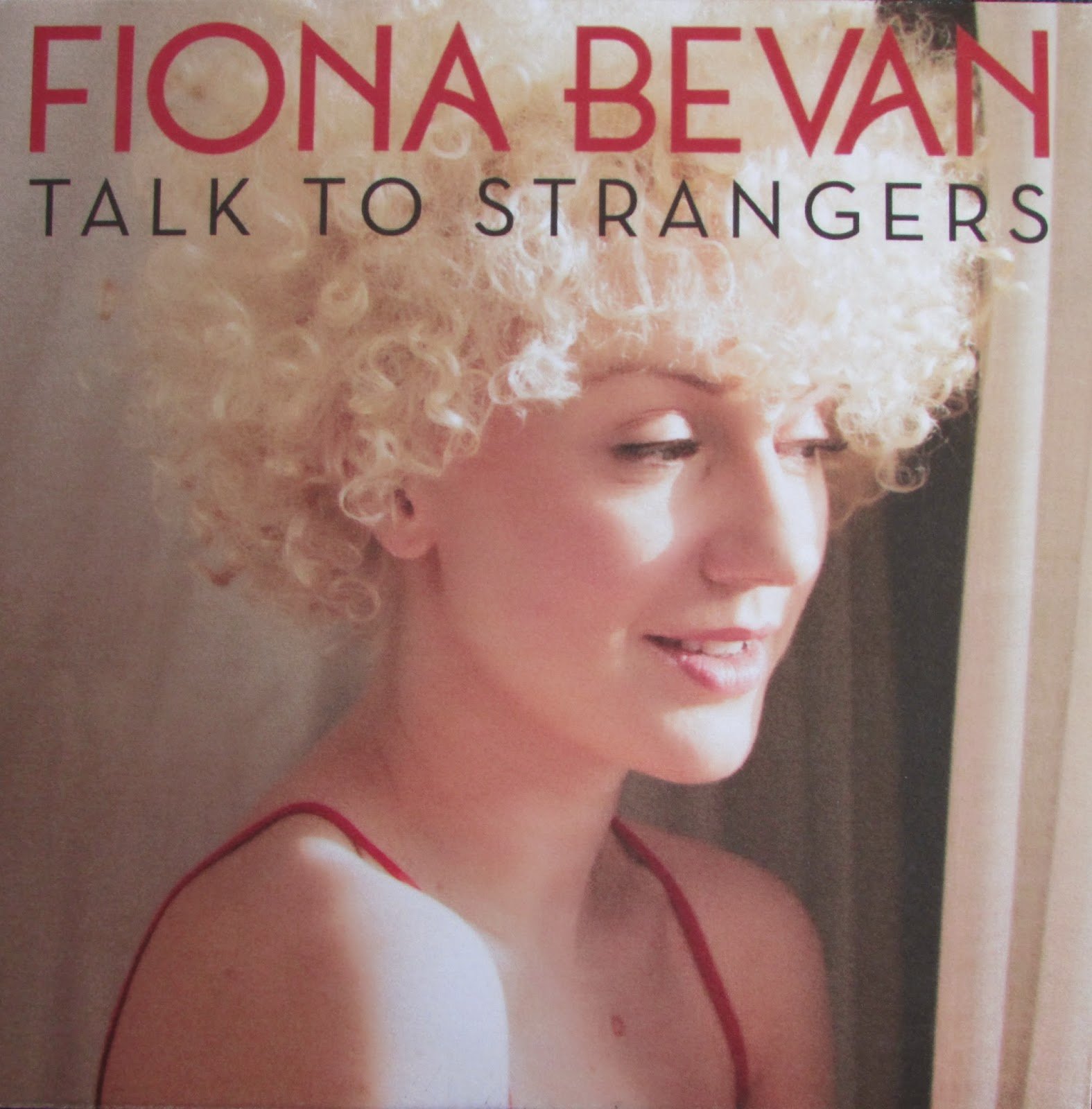 Fiona Bevan album cover, talk to strangers, Rebel Without a Cause, singer-songwriter, One Direction, Ed Sheeran - HeadStuff.org
