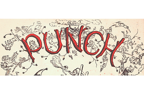 Punch Magazine, Punch logo, London, 1800s, 1900s, 2000s, satire mag, cartoon, The New Yorker, essays, writers, funny, satirical - HeadStuff.org