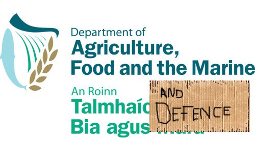 Department of Agriculture and defence, agriculture, food and the marine and defence, minister for defence, minister for agriculture, simon coveney, fianna gael, satire of irish politics, budget - HeadStuff.org