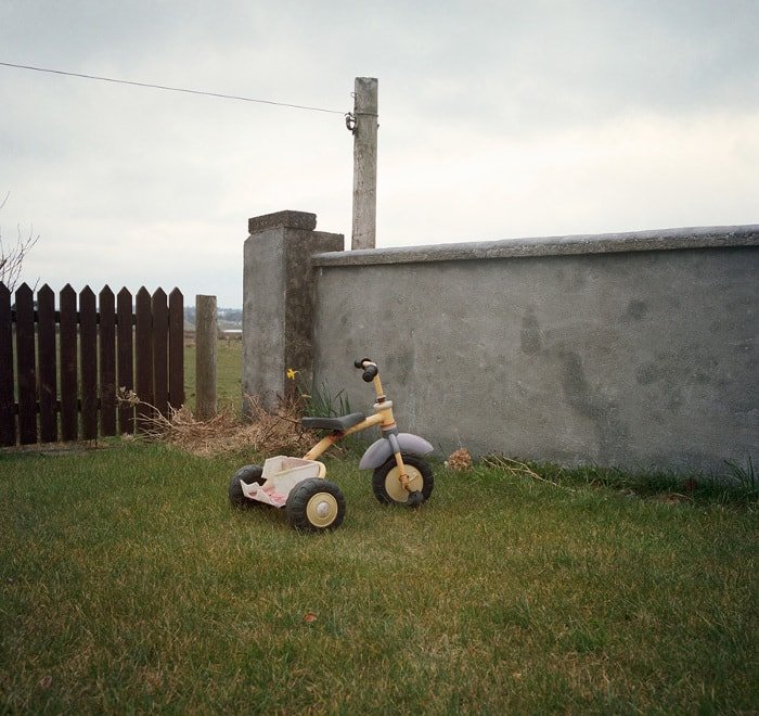 Tricycle, Kid's tricycle, Irish garden, nostalgia, memories, sad, times moving on, Things Were Better Then, Ruth Connolly, Photography, photographer, artist - HeadStuff.org