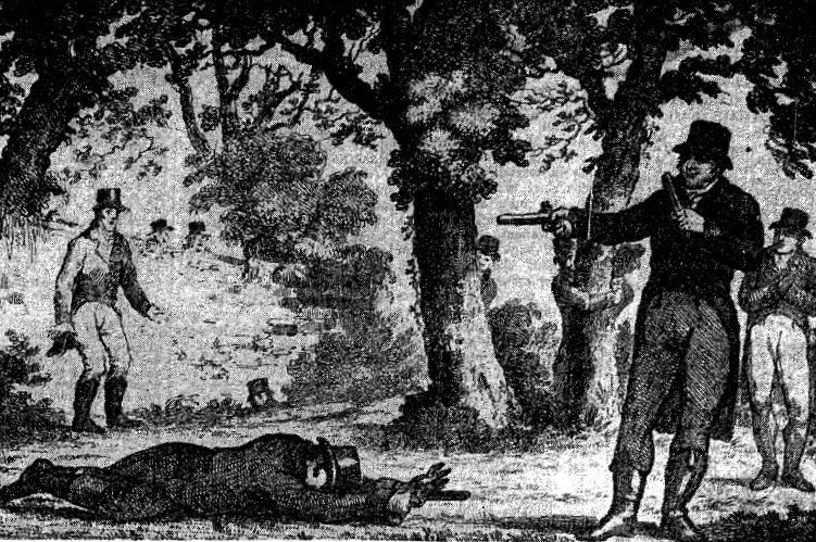 One of the most famous duels in Irish history was in 1815, when Daniel O’Connell shot and killed John D'Esterre, a Dublin councillor - HeadStuff.org