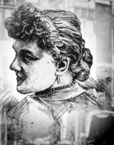 Most of Holmes’ victims remain anonymous, but some, like Emeline Cigrand (here in a contemporary newspaper sketch), were later identified to have vanished while in his employ - HeadStuff.org