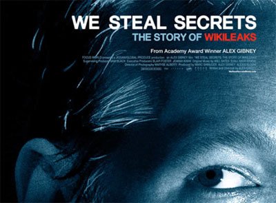 We Steal Secrets, the story of Wikileaks, film poster, movie, documentary, review, julian assange, alex gibney - HeadStuff.org