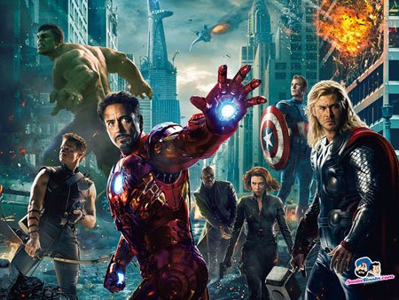 The Avengers movie poster, film, iron man - HeadStuff.org