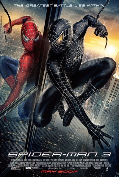 Spiderman 3, sam raimi, emo spiderman, spider-man, toby maguire, james franco, film review, terrible film, 2 stars the worst spider-man film - HeadStuff.org