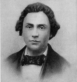A rare photo of Hiram Maxim as a young man - aged only 17 when this was taken, young inventor, patents, the curling iron, sprinkler, guns, inventions of death and killing, worst people in history - HeadStuff.org