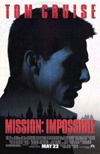 Mission Impossible Poster Tom Cruise Brain de Palma - HeadStuff.org