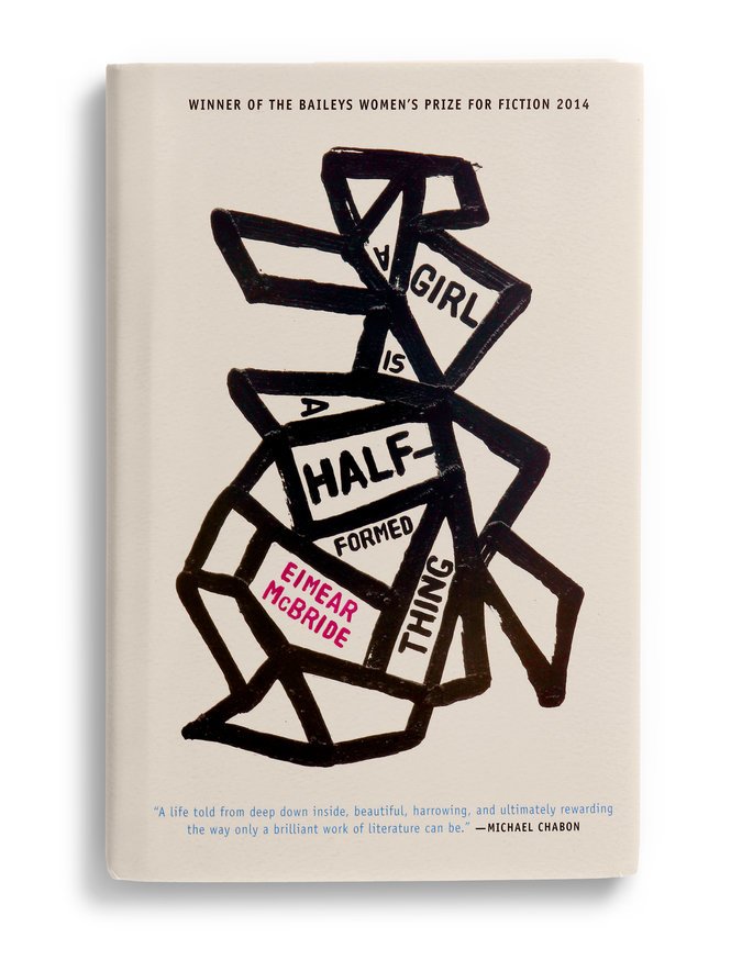A Girl Is A Half-Formed Thing, Eimear McBride, Best book covers of 2014, The New Yorker-HeadStuff.org
