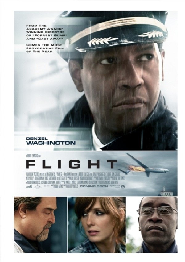 Flight Poster Denzel Washington - HeadStuff.org