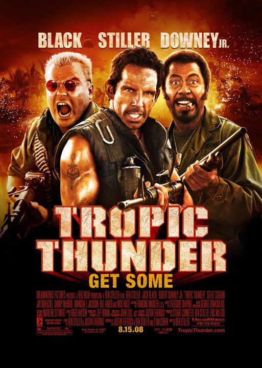 Tropic Thunder Ben Stiller Robert Downey Jr Jack Black http://iv1.lisimg.com/ -HEADSTUFF.ORG