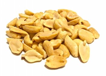 a group of peanuts