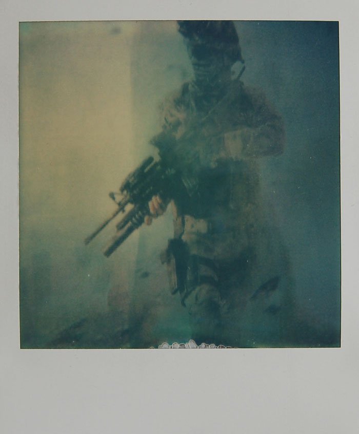 Jane Queally: from the series Call of Duty, polaroid, 2013-Headstuff.org