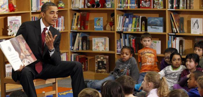 Obama, E-Books, Children
