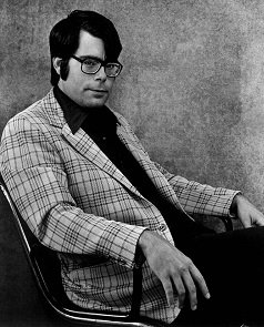 Stephen King in 1975, from the dustjacket of Salem's Lot. - headstuff.org