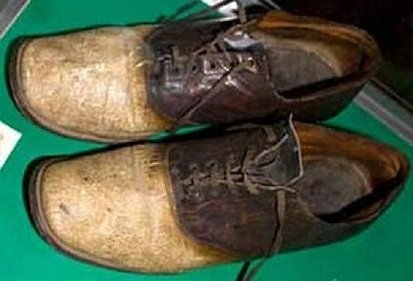 Shoes made from the skin of the outlaw George Parrott - headstuff.org