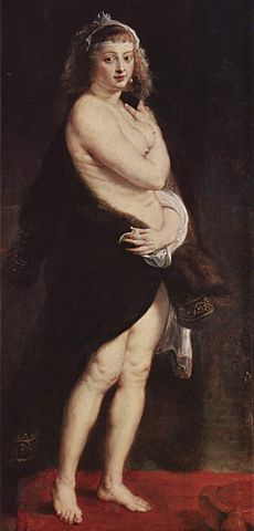 A portrait of Helena Fourment, by her husband Peter Paul Rubens - headstuff.org