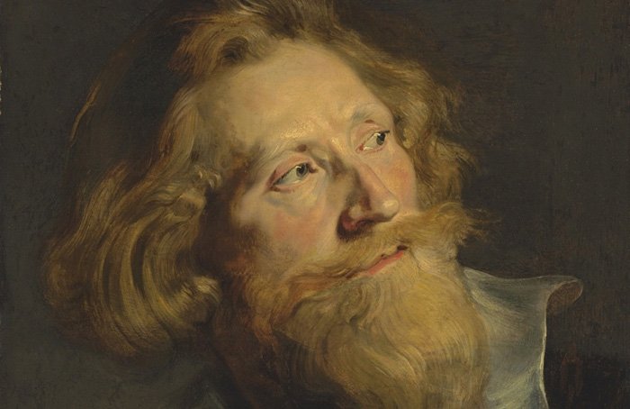 1 Sir Peter Paul Rubens (1577-1640) Portrait of a bearded man, in three-quarter profile, bust-length, with a white collar and gold chains oil on oak panel, unframed 50.9x41.2cm Photo courtesy ©Christie’s images limited 2015-Headstuff.org