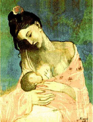 Breastfeeding Picasso - HeadStuff.org