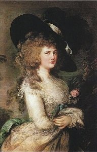 Lady Georgina Cavendish by Thomas Gainsborough - headstuff.org