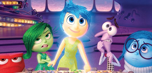 Inside Out, the 2015 Pixar film which Simon Rich co-wrote.