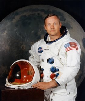 Neil Armstrong from the moon is the 5th Google image result for "positive role model" - HeadStuff.org