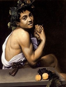 Young Sick Bacchus, by Caravaggio - headstuff.org