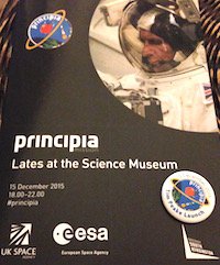 Brochure of ‘Principia’ Party at Science Museum