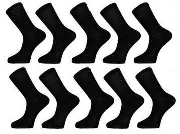 10 Black Socks - HeadStuff.org