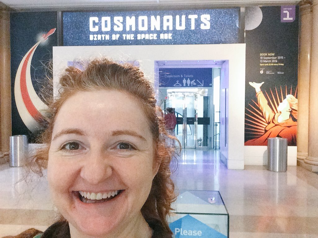 The Cosmomaut exhibition at Science Museum, in celebration of Tim's mission
