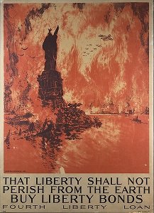 A poster for Liberty Bonds - headstuff.org