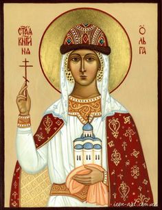 Ikon of Saint Olga - headstuff.org