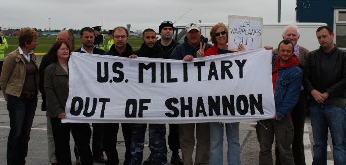 Shannon watch protest, Ireland in the Coalition of Devils, ISIS, muslim community - HeadStuff.org
