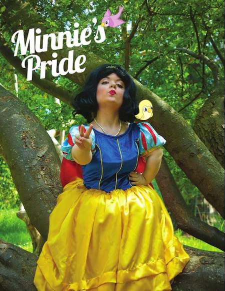 Sinéad Burke bringing a message of peace as Snow White