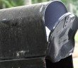 a bashed mailbox - HeadStuff.org