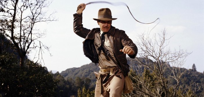 Indiana Jones with his trademark hat and whip. - HeadStuff.org