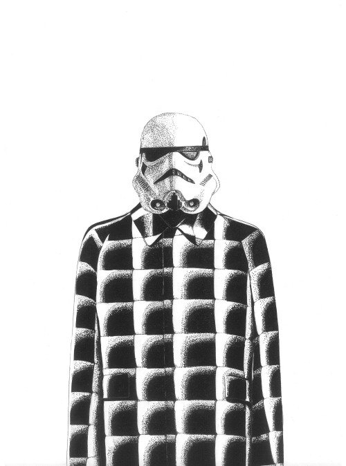 StormTrooper wearing Balenciaga Fall 2015 Collection - headstuff.org