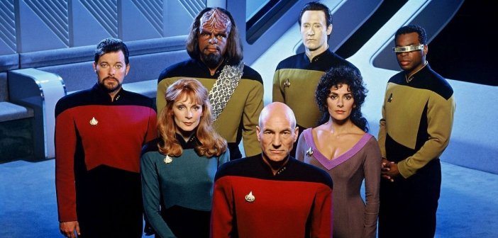 The cast of Star Trek: The Next Generation. - HeadStuff.org