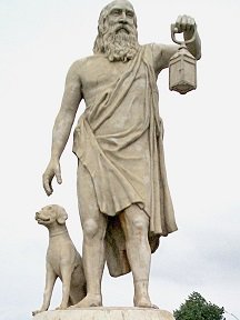 Statue of Diogenes - headstuff.org