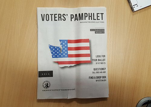US Election voters' pamphlet on Reviewables comedy podcast with Shawna Scott - HeadStuff.org