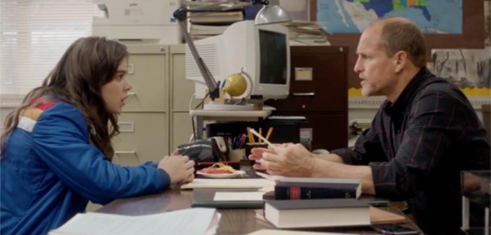 Hailee Seinfeld and Woody Harrelson in 'Edge of Seventeen' - HeadStuff.org