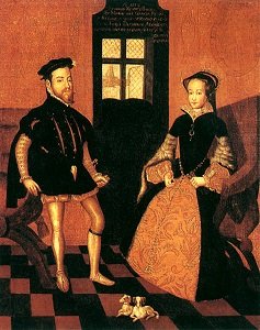 Mary Tudor and Phillip of Spain - headstuff.org