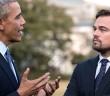 Before the Flood footage Di Caprio and Obama