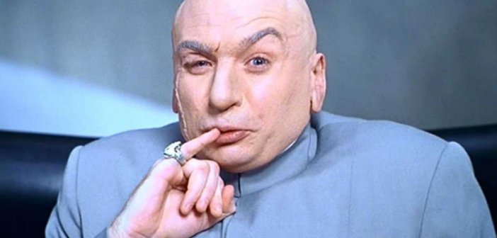 Mike Myers as Dr. Evil in 1997's Austin Powers - HeadStuff.org