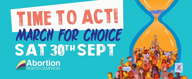 March For Choice, Sep 30th, 2pm from the Garden of Remembrance