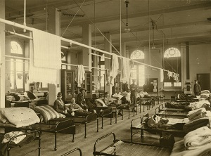 World War I military hospital - headstuff.org
