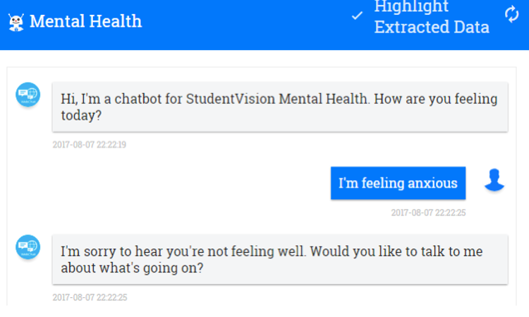 Mental health chatbot - HeadStuff.org